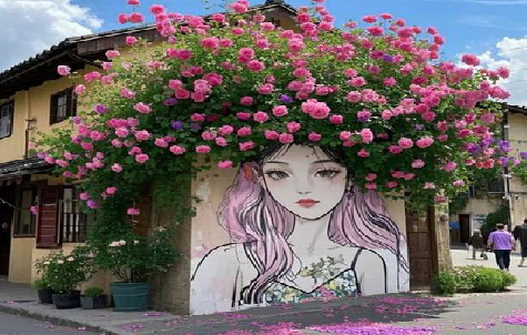 南江怎么设计网红打卡墙绘