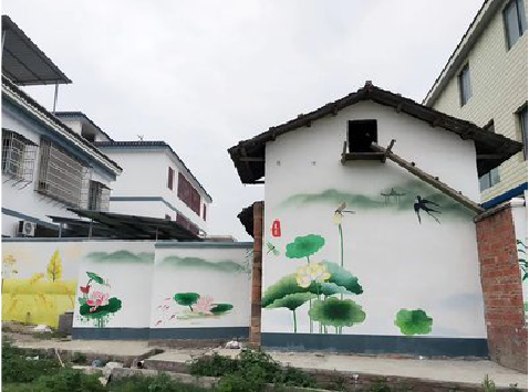南江室外墙绘-从选材到保养。