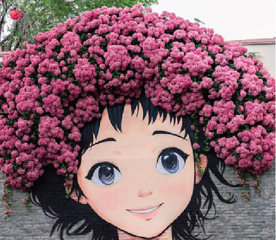 南江墙体彩绘-网红墙打卡