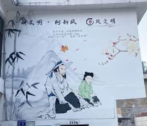 南江分享几个墙绘保养知识。