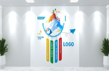 南江公司企业形象墙的工艺材料有哪些？